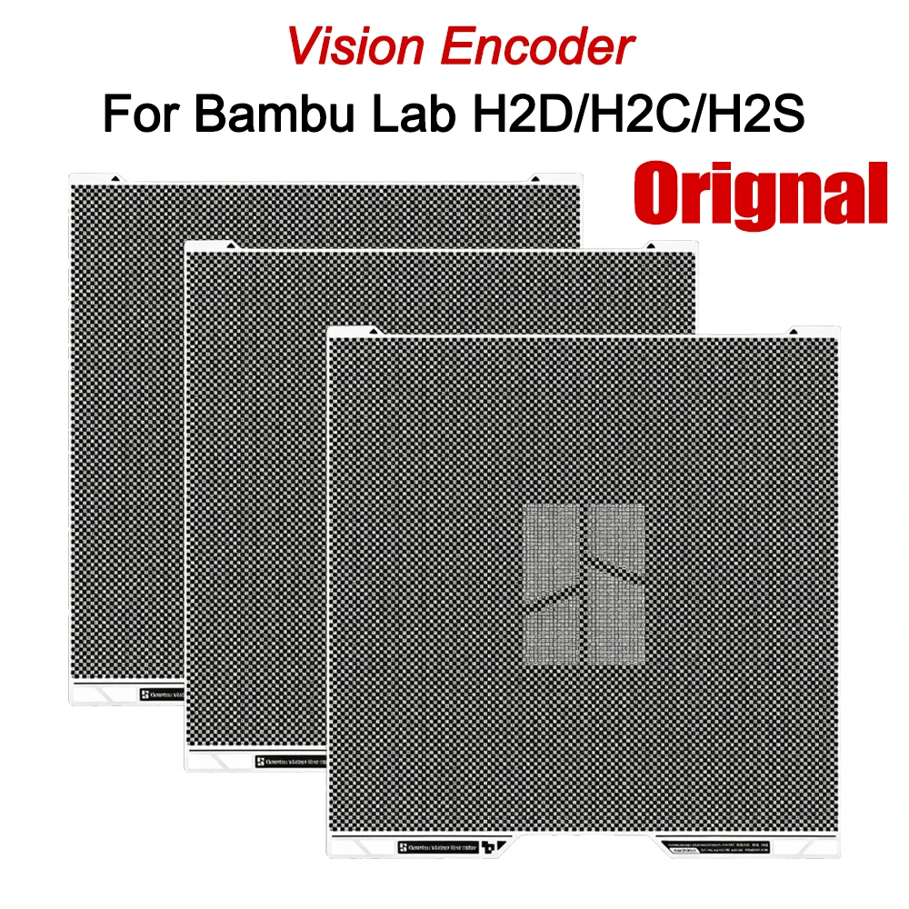 Original Bambu lab H2D H2S H2C Vision Encoder Bambu Lab H2C build Plate 3D Printer Motion Accuracy Advanced Calibration Too