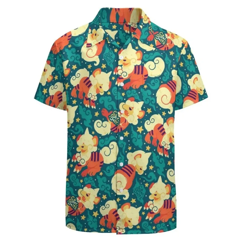 Hawaiian Men's T-shirt 3D Little Sheep Printing Men's Summer Loose Beach Oversize Short-sleeved T-shirt Men's Clothing Shirts
Hawaiian Men's T-shirt 3D Little Sheep Printing Men's Summer Loose Beach Oversize Short-sleeved T-shirt Men's Clothing Shirts