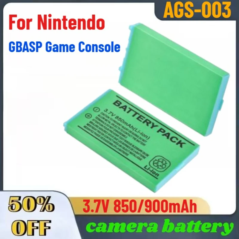 850mAh 900mAh AGS-003 AGS003 Lithium Batteries for Nintendo GBASP Game Console Cell Replacement Batteries Games & Accessories
850mAh 900mAh AGS-003 AGS003 Lithium Batteries for Nintendo GBASP Game Console Cell Replacement Batteries Games & Accessories