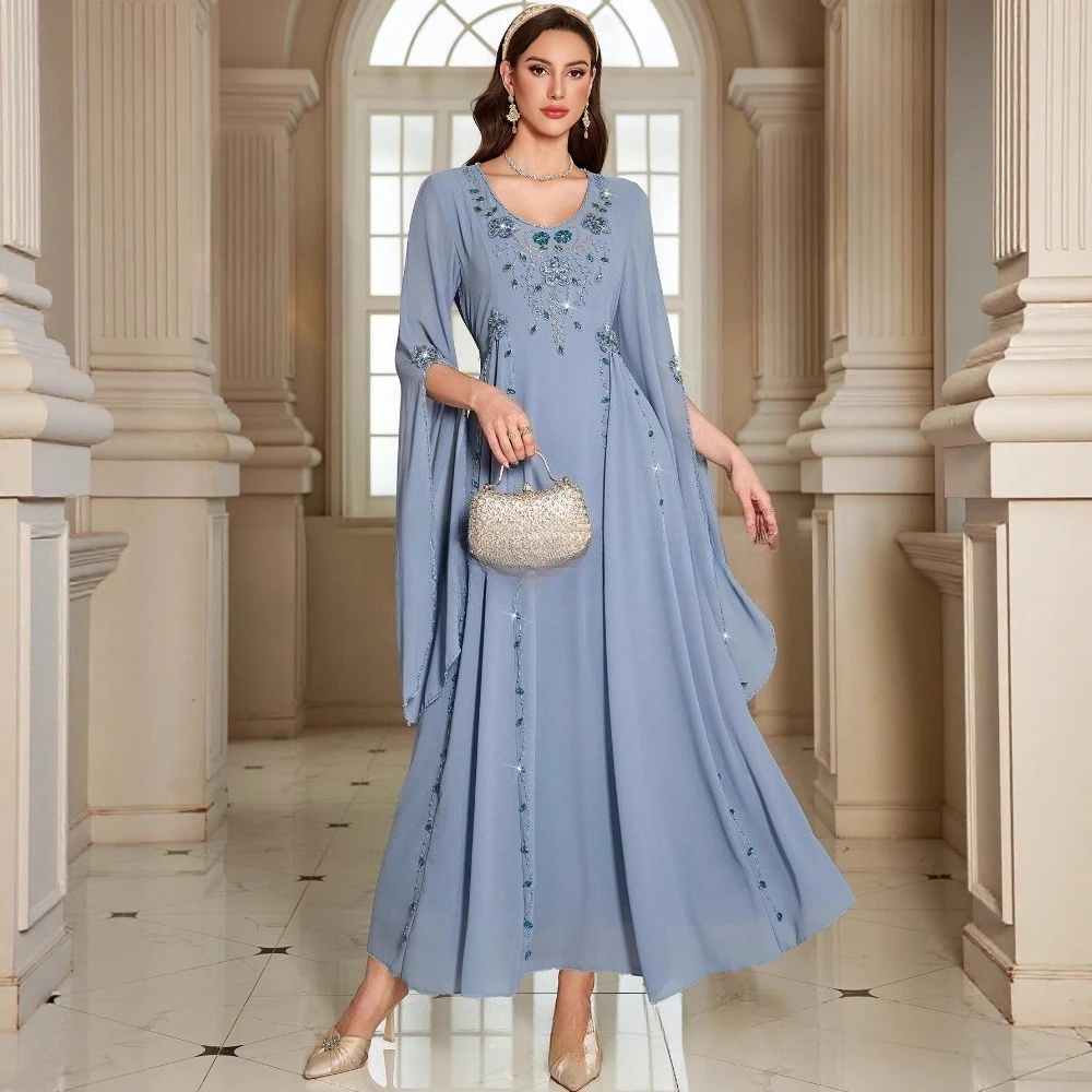 Eid Muslim Party Dress for Women Abaya Diamond Jalabiya Morocco Dresses Abayas Kaftan Abaya Islam Vestidos Arab Long Robe
Eid Muslim Party Dress for Women Abaya Diamond Jalabiya Morocco Dresses Abayas Kaftan Abaya Islam Vestidos Arab Long Robe