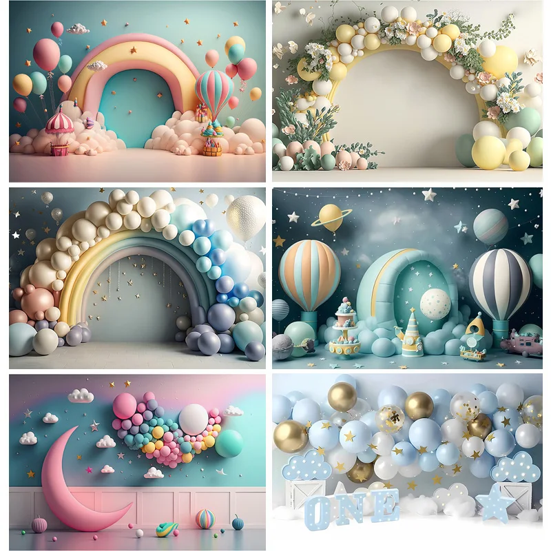 Happy Birthday Newborn Theme Photography Backdrops Prop Air Balloon Party Decorations Baby Shower Photo Studio Background BB-01
Happy Birthday Newborn Theme Photography Backdrops Prop Air Balloon Party Decorations Baby Shower Photo Studio Background BB-01