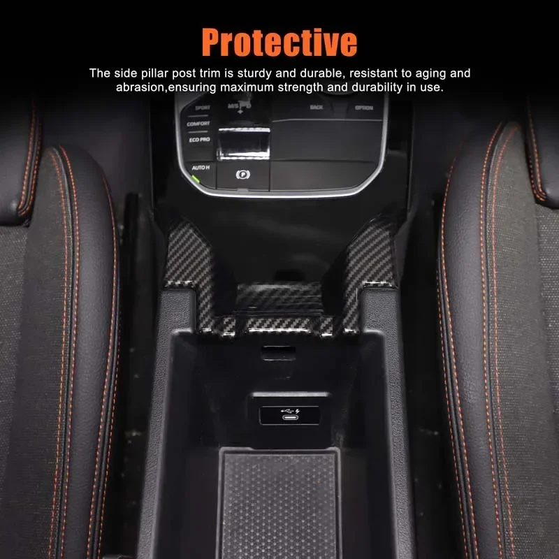 ABS carbon fiber For BMW 1 2 Series F40 F44 2020-2024 Car center console armrest box front decorative panel sticker accessories
ABS carbon fiber For BMW 1 2 Series F40 F44 2020-2024 Car center console armrest box front decorative panel sticker accessories