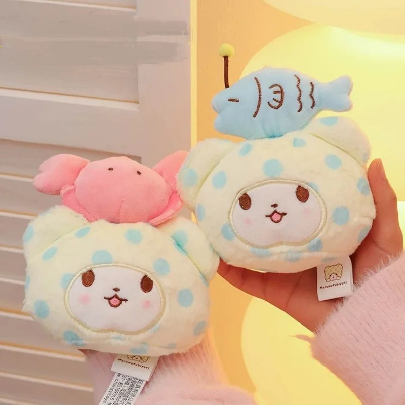 Sanrio Marumofubiyori Cartoon Soft Plush Keychain Cute and Fun Student Stationery Pouch Decoration Key Loss Prevention Girl Gift
Sanrio Marumofubiyori Cartoon Soft Plush Keychain Cute and Fun Student Stationery Pouch Decoration Key Loss Prevention Girl Gift