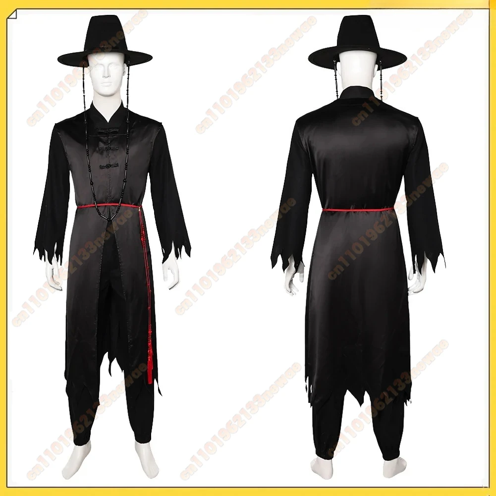 Demon Roleplay Hunters Jinu Cosplay Black Pants Belt Hat Saja Cos Boy Men Boys Halloween Carnival KPop Stage Performance Outfits 
Demon Roleplay Hunters Jinu Cosplay Black Pants Belt Hat Saja Cos Boy Men Boys Halloween Carnival KPop Stage Performance Outfits