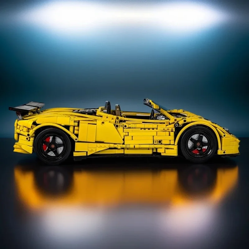 2902PCS MOC Technology Pagani Zonda C12 S Roadster Model DIY Creative Assembly Building Blocks Display Birthday Gift Decor Set
2902PCS MOC Technology Pagani Zonda C12 S Roadster Model DIY Creative Assembly Building Blocks Display Birthday Gift Decor Set