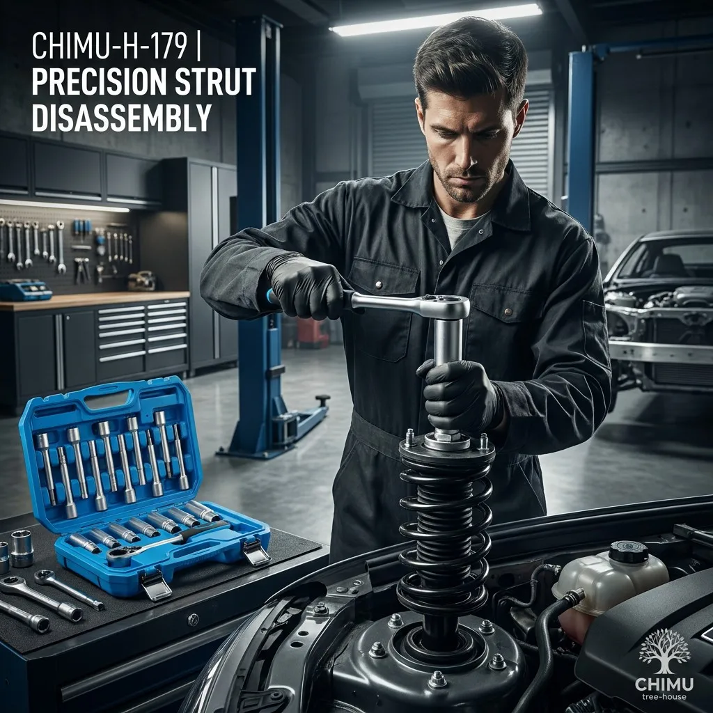【CHIMU HOME】 18pcs Shock Absorber Strut Nut Tool Kit CR-V Steel Suspension Socket Set Universal Repair System
【CHIMU HOME】 18pcs Shock Absorber Strut Nut Tool Kit CR-V Steel Suspension Socket Set Universal Repair System