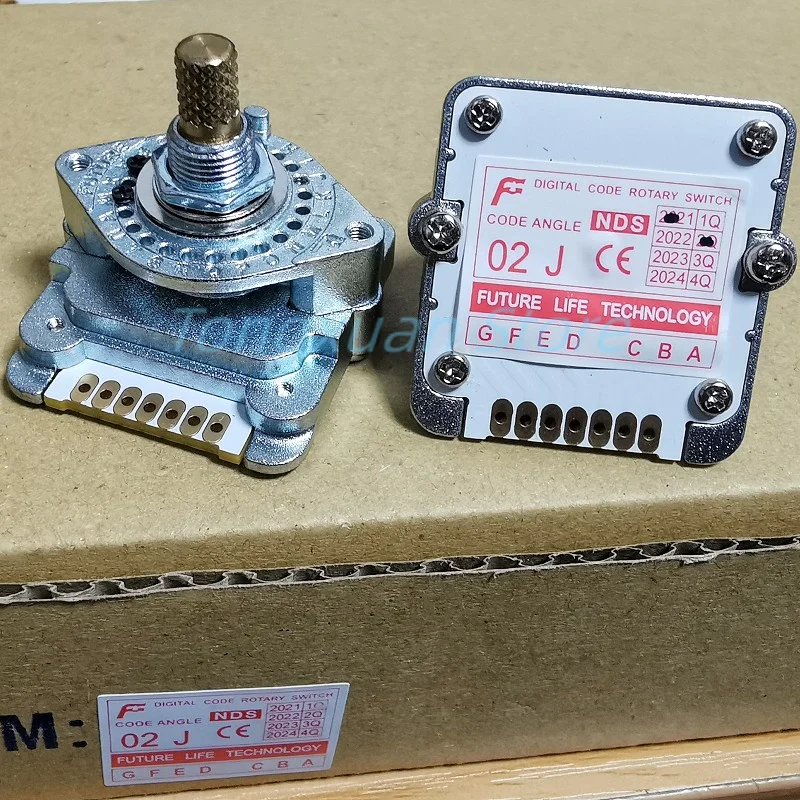 1pc Rotary Switches Band Switch FUTURE Digital Code Switch NDS Series 01H 02H 03H 01J 02J 03J 00N 01N 02N 03N 04N 00N
1pc Rotary Switches Band Switch FUTURE Digital Code Switch NDS Series 01H 02H 03H 01J 02J 03J 00N 01N 02N 03N 04N 00N