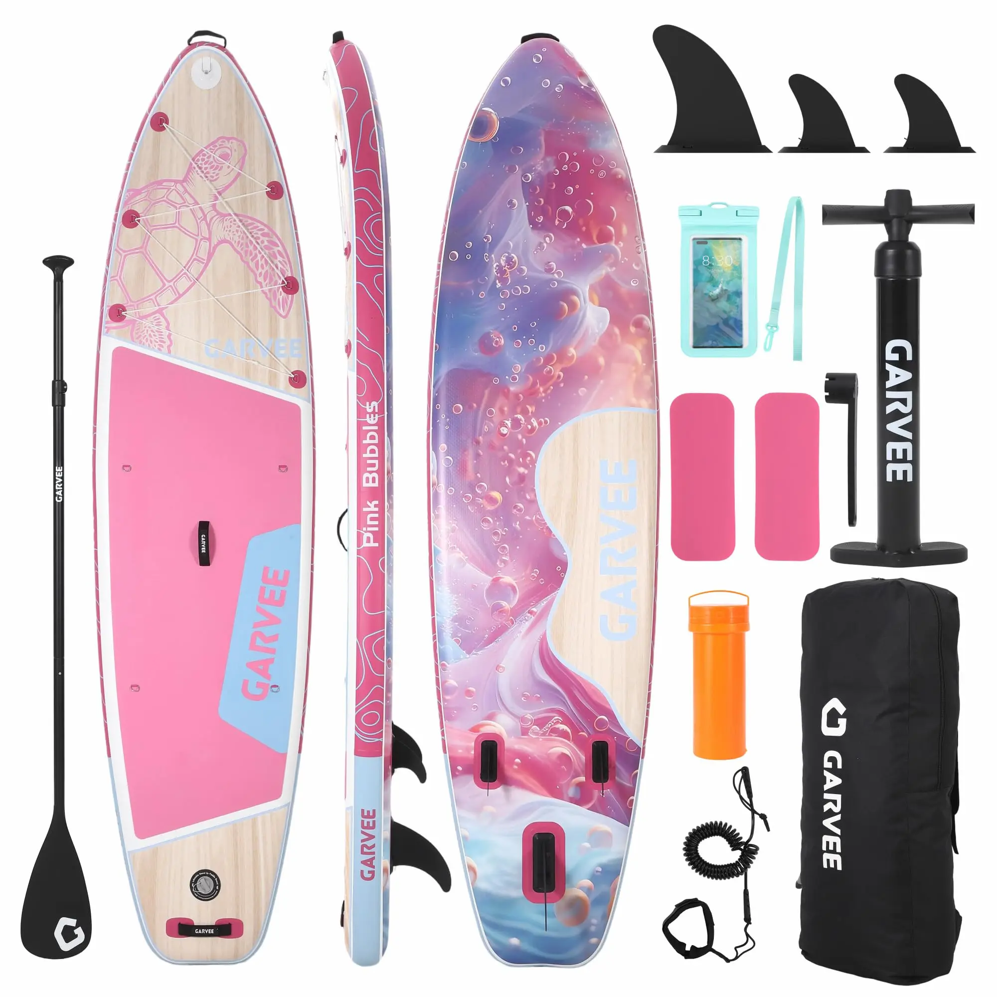 Inflatable Paddle Board,Inflatable Stand Up Paddle Boards with Premium SUP Accessories,450LB High Weight Capacity Wide for Beginners, Large Paddle with Camera Mount
Inflatable Paddle Board,Inflatable Stand Up Paddle Boards with Premium SUP Accessories,450LB High Weight Capacity Wide for Beginners, Large Paddle with Camera Mount