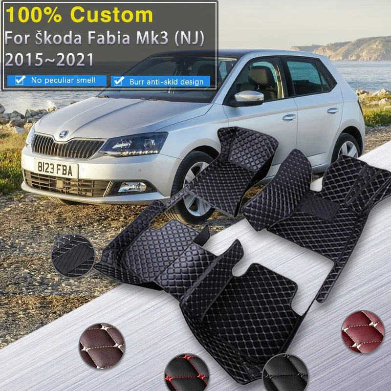 Качественные автомобильные коврики для Skoda Fabia NJ MK3 2015 ~ 2021 2020, автомобильные ковры, водонепроницаемые коврики, кожаный напольный коврик, детали интерьера автомобиля Acc
Качественные автомобильные коврики для Skoda Fabia NJ MK3 2015 ~ 2021 2020, автомобильные ковры, водонепроницаемые коврики, кожаный напольный коврик, детали интерьера автомобиля Acc