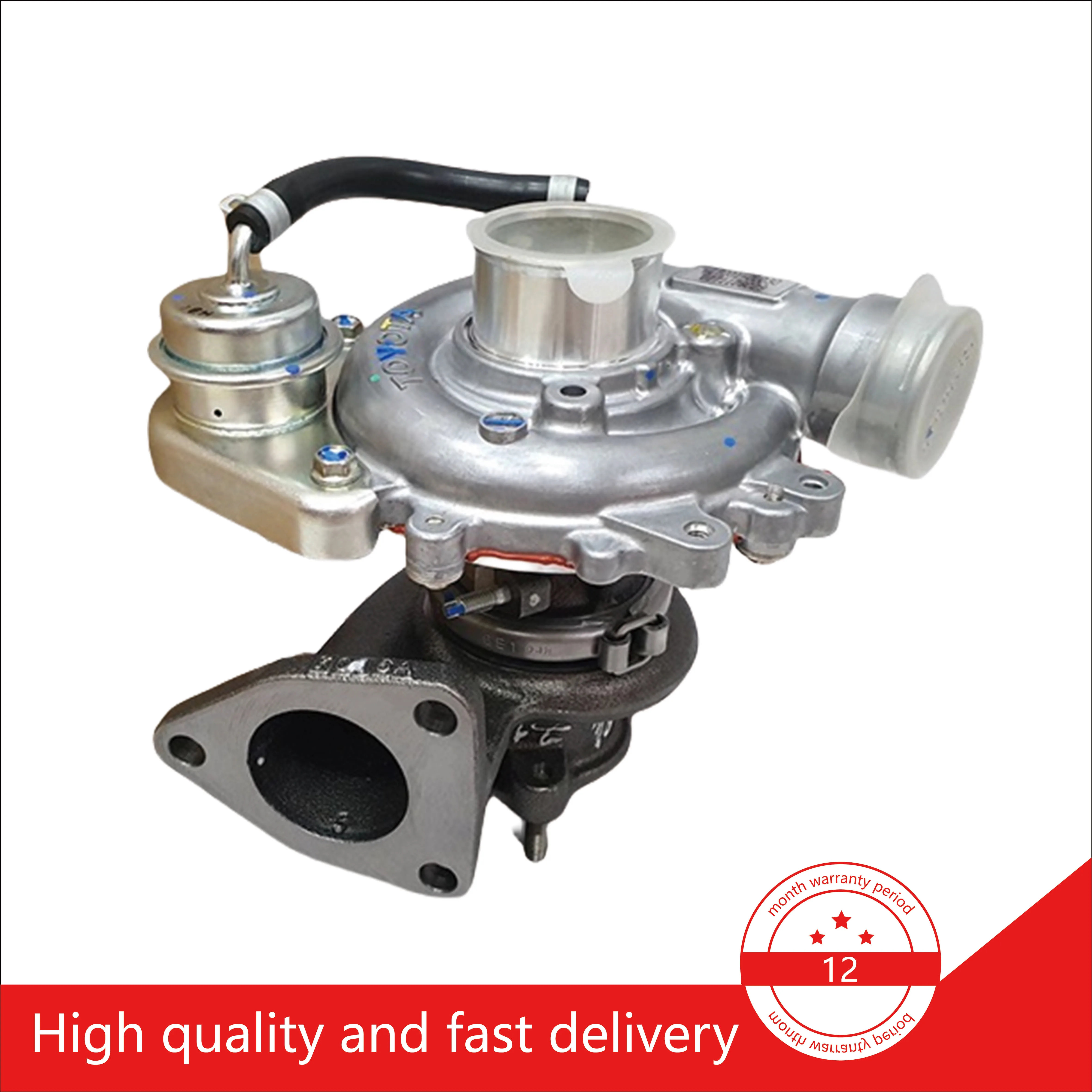 Turbo Charger 17201-OL030 17201-30030 Turbine 17201-0L030 For Toyota Hiace Hilux 2.5 D4D 75Kw 102HP 2KD-FTV 2KD 2001 NEW
Turbo Charger 17201-OL030 17201-30030 Turbine 17201-0L030 For Toyota Hiace Hilux 2.5 D4D 75Kw 102HP 2KD-FTV 2KD 2001 NEW