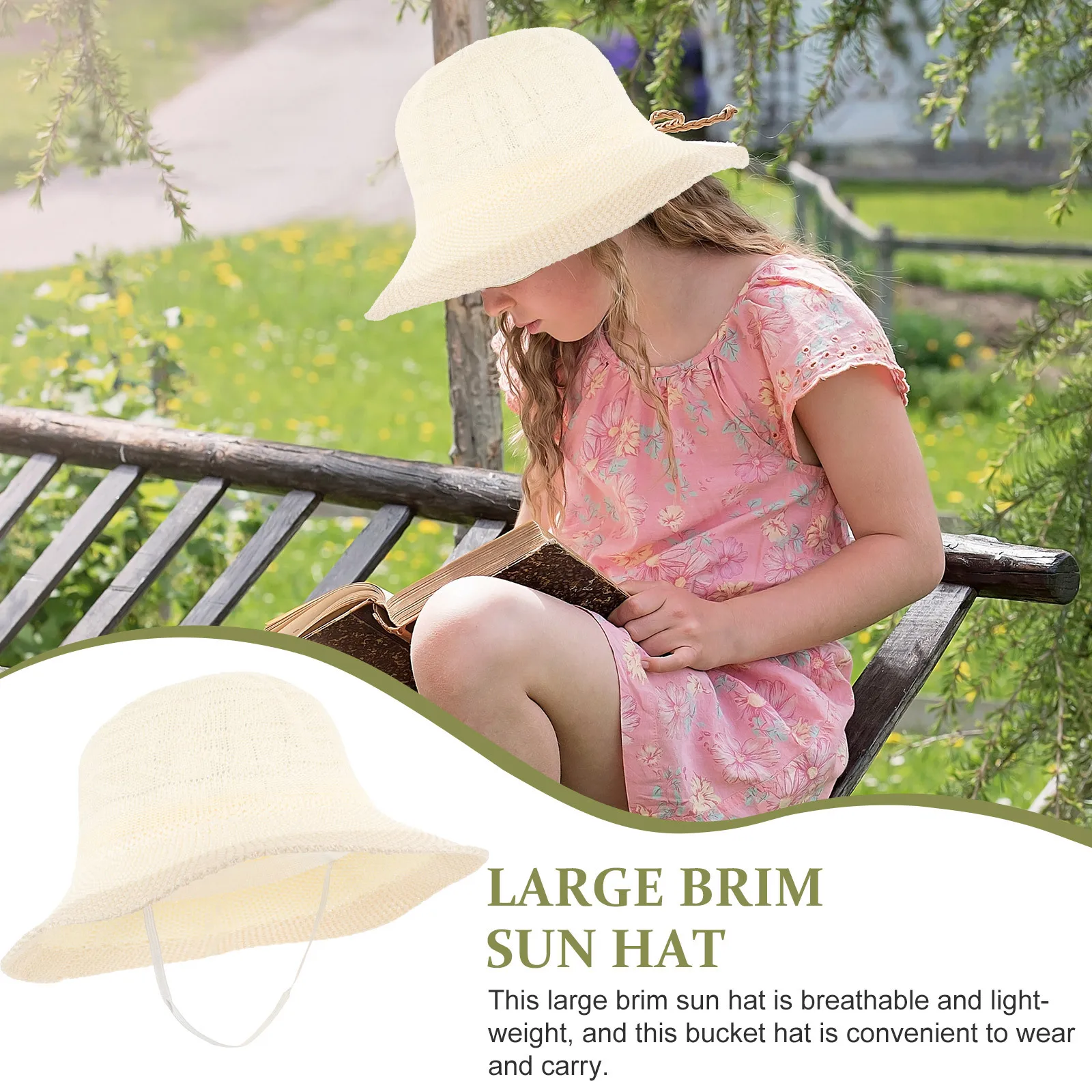 Summer Bucket Hat for Girls Women Wide Brim Sun Protection Hat Lightweight Foldable Design for Hiking Camping Fishing Travel
Summer Bucket Hat for Girls Women Wide Brim Sun Protection Hat Lightweight Foldable Design for Hiking Camping Fishing Travel
