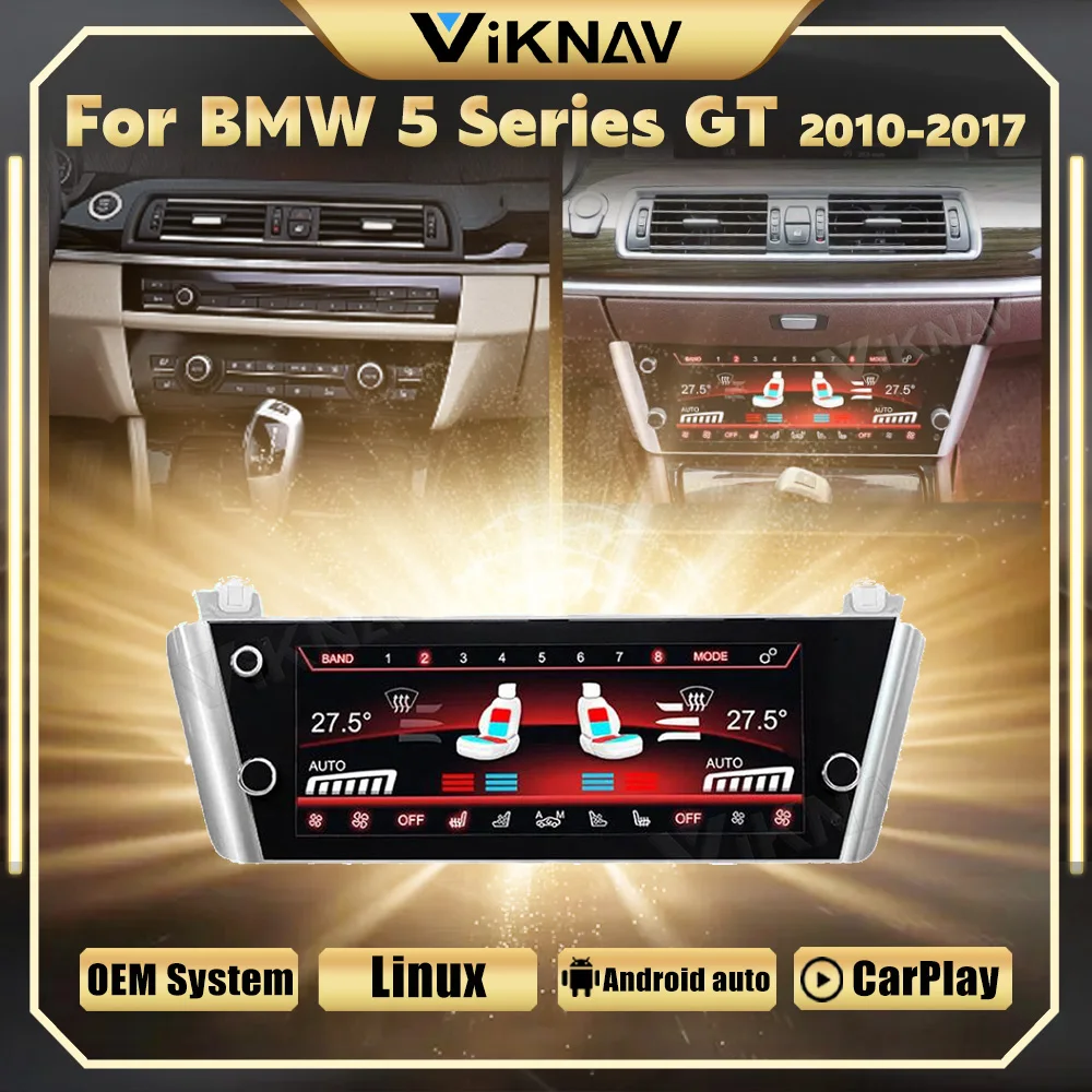 10,25-дюймовая панель переменного тока для BMW 5 серии GT 2010-2017, кондиционер, климат-контроль, ЖК-сенсорный экран, обновленная версия, плата
10,25-дюймовая панель переменного тока для BMW 5 серии GT 2010-2017, кондиционер, климат-контроль, ЖК-сенсорный экран, обновленная версия, плата
