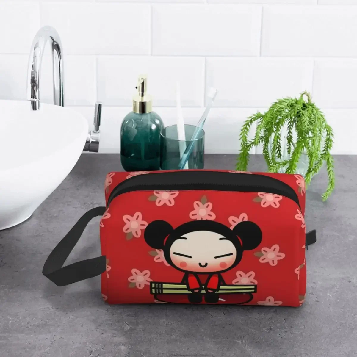 Pucca Toiletry Bag Women Cosmetic Makeup Organizer Lady Beauty Storage Dopp Kit Case
Pucca Toiletry Bag Women Cosmetic Makeup Organizer Lady Beauty Storage Dopp Kit Case