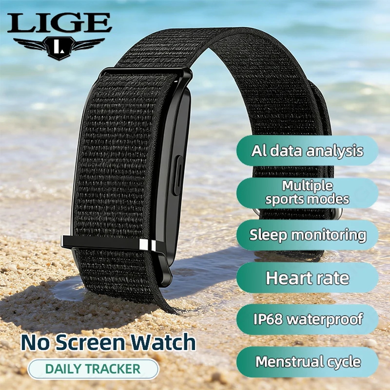 Смарт-браслет LIGE New No Screen Sport Fitness Tracker с монитором сердечного ритма и уровня кислорода в крови, напоминанием о звонках, для мужчин и женщин.
Смарт-браслет LIGE New No Screen Sport Fitness Tracker с монитором сердечного ритма и уровня кислорода в крови, напоминанием о звонках, для мужчин и женщин.