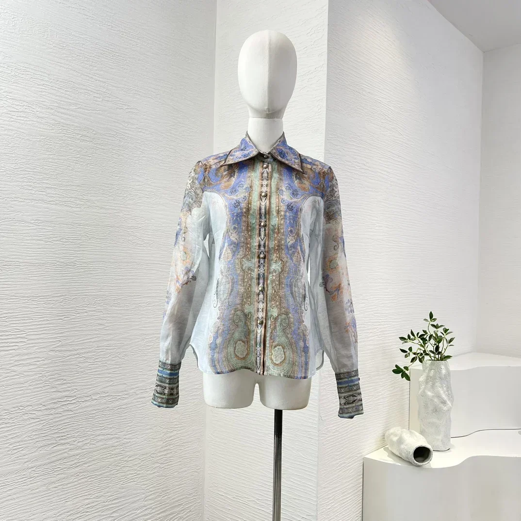 Sexy SilkPaisley New Autumn Hot Collection High Quality Linen Silk Long Sleeve Blouse Tops And Self Bow Tie At Waist Skirt Women
Sexy SilkPaisley New Autumn Hot Collection High Quality Linen Silk Long Sleeve Blouse Tops And Self Bow Tie At Waist Skirt Women