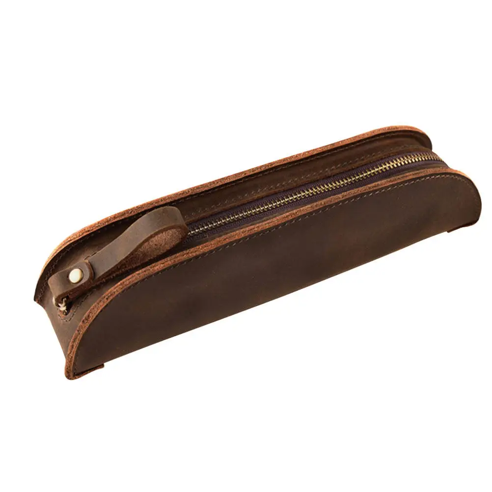 Handmade Retro Zipper Pen Pouch Holder for Fountain Rollerball Ballpoint Pens Office College University Use
Handmade Retro Zipper Pen Pouch Holder for Fountain Rollerball Ballpoint Pens Office College University Use