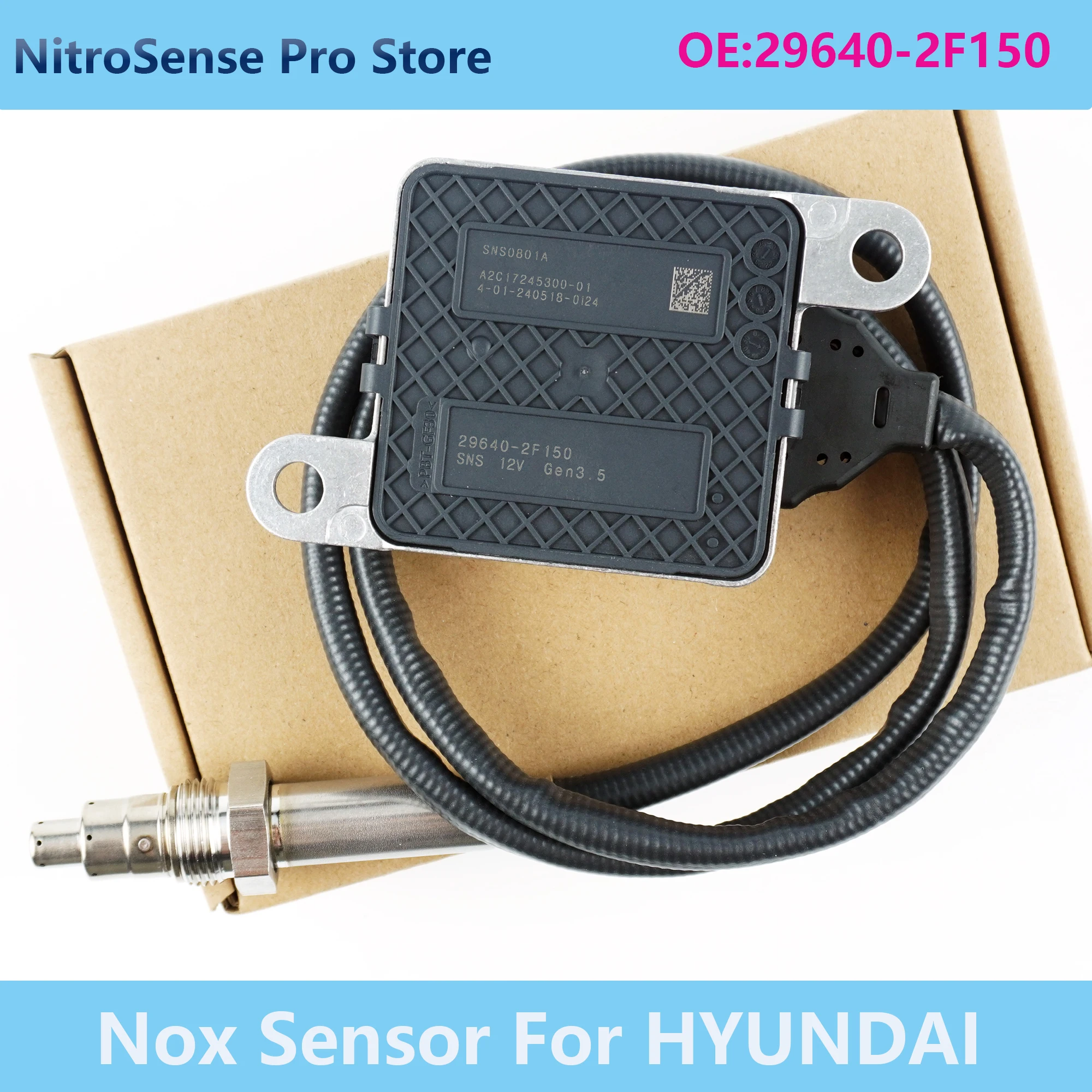 29640-2F150 296402F150 29640 2F150 Original Nox Sensor NEW Nitrogen Oxygen Sensor For Hyundai Santa Fe MK4 2.0 2.2 CRDi
29640-2F150 296402F150 29640 2F150 Original Nox Sensor NEW Nitrogen Oxygen Sensor For Hyundai Santa Fe MK4 2.0 2.2 CRDi