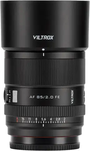 Nuevo teleobjetivo principal Viltrox 85mm F2.0 EVO FE Full Frame con enfoque automático para Sony E Mount A7IV A7C ZV-E1 FX3 A9III A7RIII