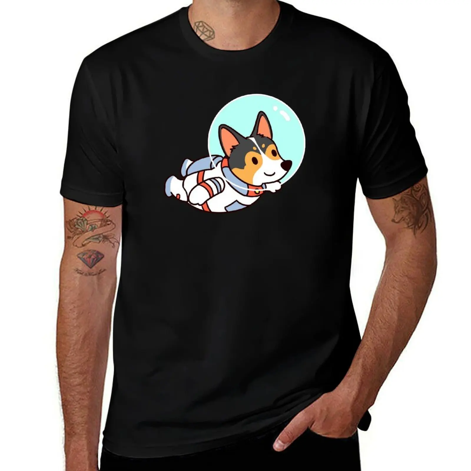 Astronaut Tri Color Corgi T-Shirt t shirt men 100% cotton luxury brand man t shirts for men casual T-Shirt
Astronaut Tri Color Corgi T-Shirt t shirt men 100% cotton luxury brand man t shirts for men casual T-Shirt