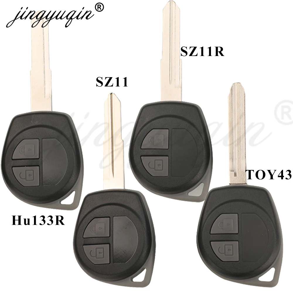Jingyuqin 2-кнопочный чехол для дистанционного ключа + накладка на кнопку для Suzuki Grand Vitara Igins Alto SX4 Agila, брелок HU133R TOY43 SZ11R Blade
Jingyuqin 2-кнопочный чехол для дистанционного ключа + накладка на кнопку для Suzuki Grand Vitara Igins Alto SX4 Agila, брелок HU133R TOY43 SZ11R Blade