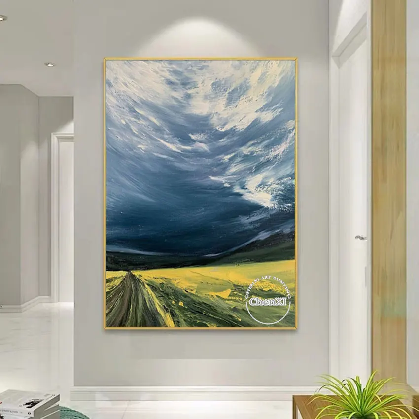 Pure Handmade Abstract Oil Painting, Simple Style, Outdoor Scenery Picture, Unframed Canvas Wall Art, Hotel Artwork Decoration
Pure Handmade Abstract Oil Painting, Simple Style, Outdoor Scenery Picture, Unframed Canvas Wall Art, Hotel Artwork Decoration