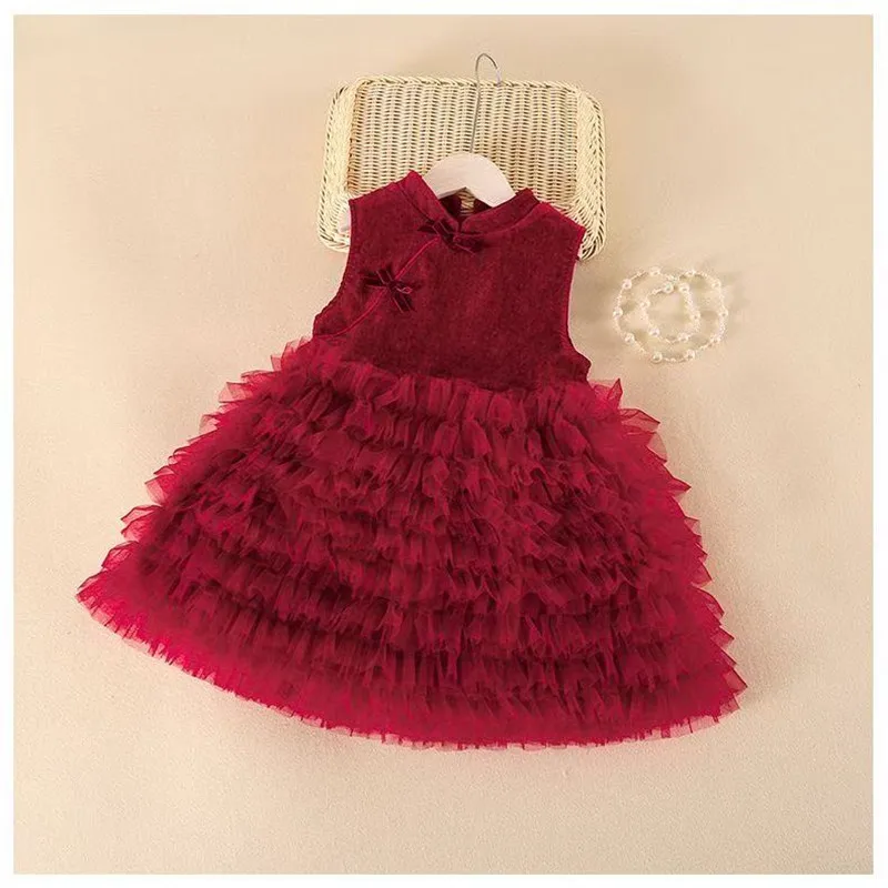 Girls' Velvet Dress Children's Autumn and Winter New Style Chinese Style Hanfu Girl baby Dress Dress 90-140CM
Girls' Velvet Dress Children's Autumn and Winter New Style Chinese Style Hanfu Girl baby Dress Dress 90-140CM