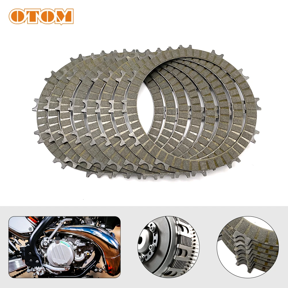 OTOM For KTM HUSQVARNA GASGAS Motorcycle Clutch Friction Plates Iron Lining Disc EXC SX XC XCW TC TE TX EC EX MC 250 300 Enduro
OTOM For KTM HUSQVARNA GASGAS Motorcycle Clutch Friction Plates Iron Lining Disc EXC SX XC XCW TC TE TX EC EX MC 250 300 Enduro