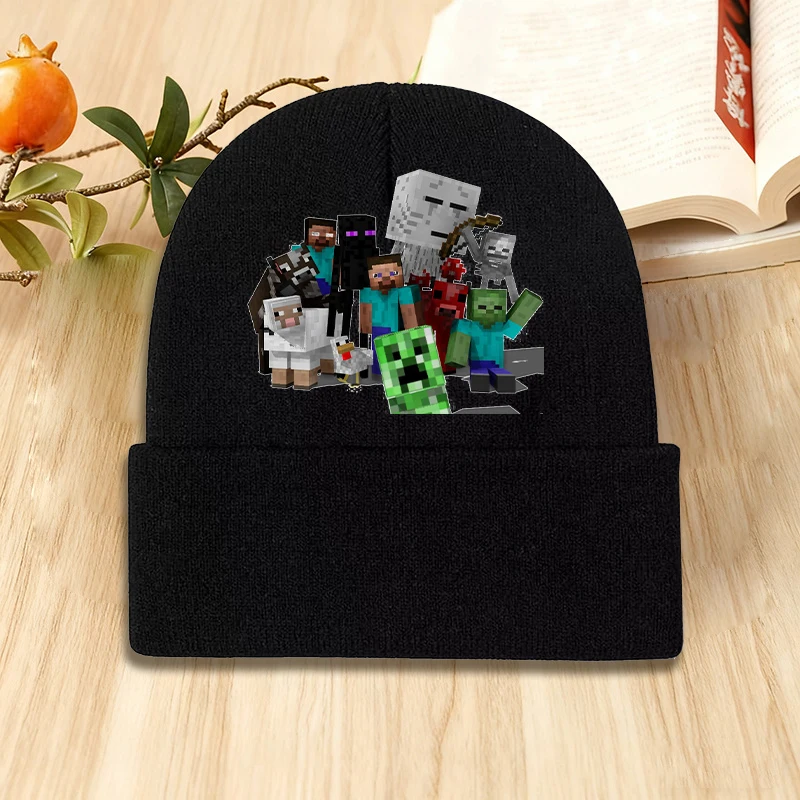 Miner Crafting Pixel Children's Knitted Hat Fashion Outdoor Sports Winter Warm Beanies Cute Cartoon Beanies Boys Birthday Gifts
Miner Crafting Pixel Children's Knitted Hat Fashion Outdoor Sports Winter Warm Beanies Cute Cartoon Beanies Boys Birthday Gifts