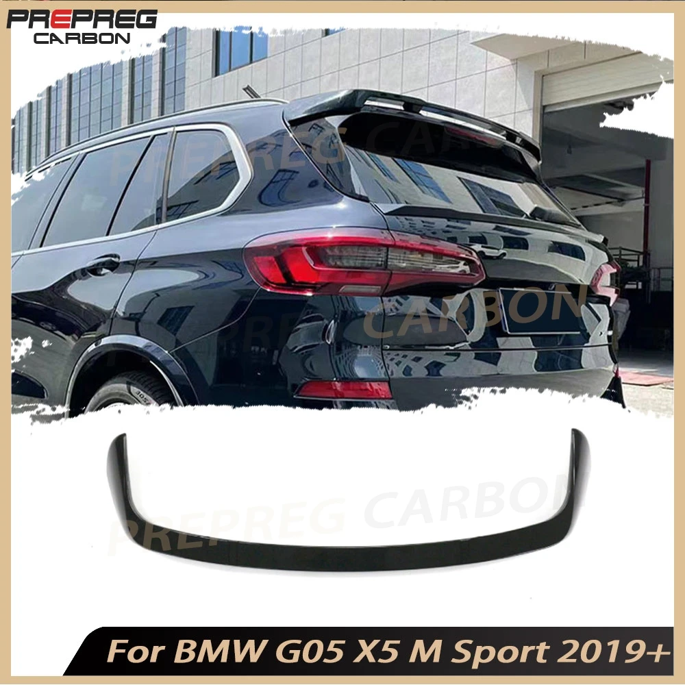 for BMW G05 X5 M Sport 2019+ Carbon Fiber Rear Roof Spoiler Wing Car Styling Rear Boot Trunk Spoiler Body Kits Accessories
for BMW G05 X5 M Sport 2019+ Carbon Fiber Rear Roof Spoiler Wing Car Styling Rear Boot Trunk Spoiler Body Kits Accessories