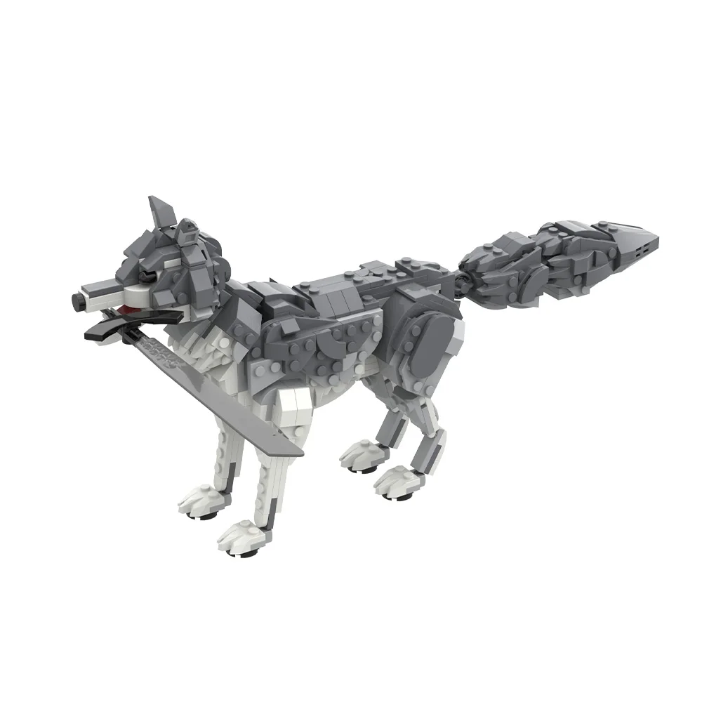 Gobricks MOC Game Darkeds Soulss Building Blocks Model Great Grey Wolfs Sif Bricks diy Assembled Toy for Children Gift
Gobricks MOC Game Darkeds Soulss Building Blocks Model Great Grey Wolfs Sif Bricks diy Assembled Toy for Children Gift