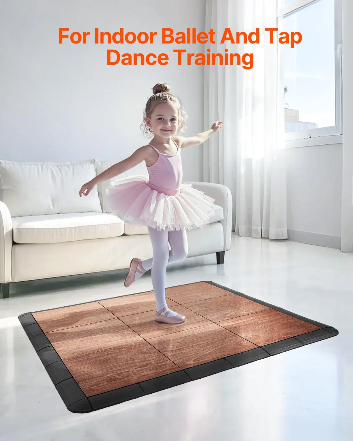 Dance Floor Tiles, 12.4 X 12.4 In 25 Piece Interlocking Dance Flooring, Portable Dance Practice Floor With Cushioned Base (Oak
Dance Floor Tiles, 12.4 X 12.4 In 25 Piece Interlocking Dance Flooring, Portable Dance Practice Floor With Cushioned Base (Oak