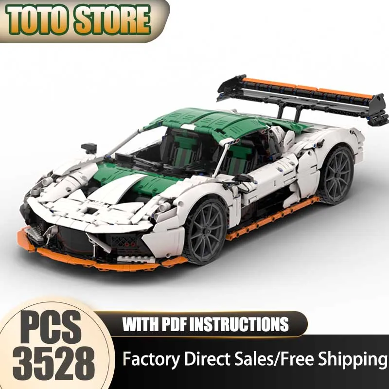 Суперспортивная модель автомобиля MOC: Конструктор BT62 Champion Speed Cars, технологичные кирпичики для самостоятельной сборки, праздничная игрушка
Суперспортивная модель автомобиля MOC: Конструктор BT62 Champion Speed Cars, технологичные кирпичики для самостоятельной сборки, праздничная игрушка