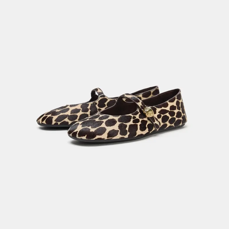 Summer 2026 New One-word Buckle Mary Jane Shoes Women's Sexy Leopard Print Flat-soled Ballet Flats Shoes Woman Girls Shoe
Summer 2026 New One-word Buckle Mary Jane Shoes Women's Sexy Leopard Print Flat-soled Ballet Flats Shoes Woman Girls Shoe