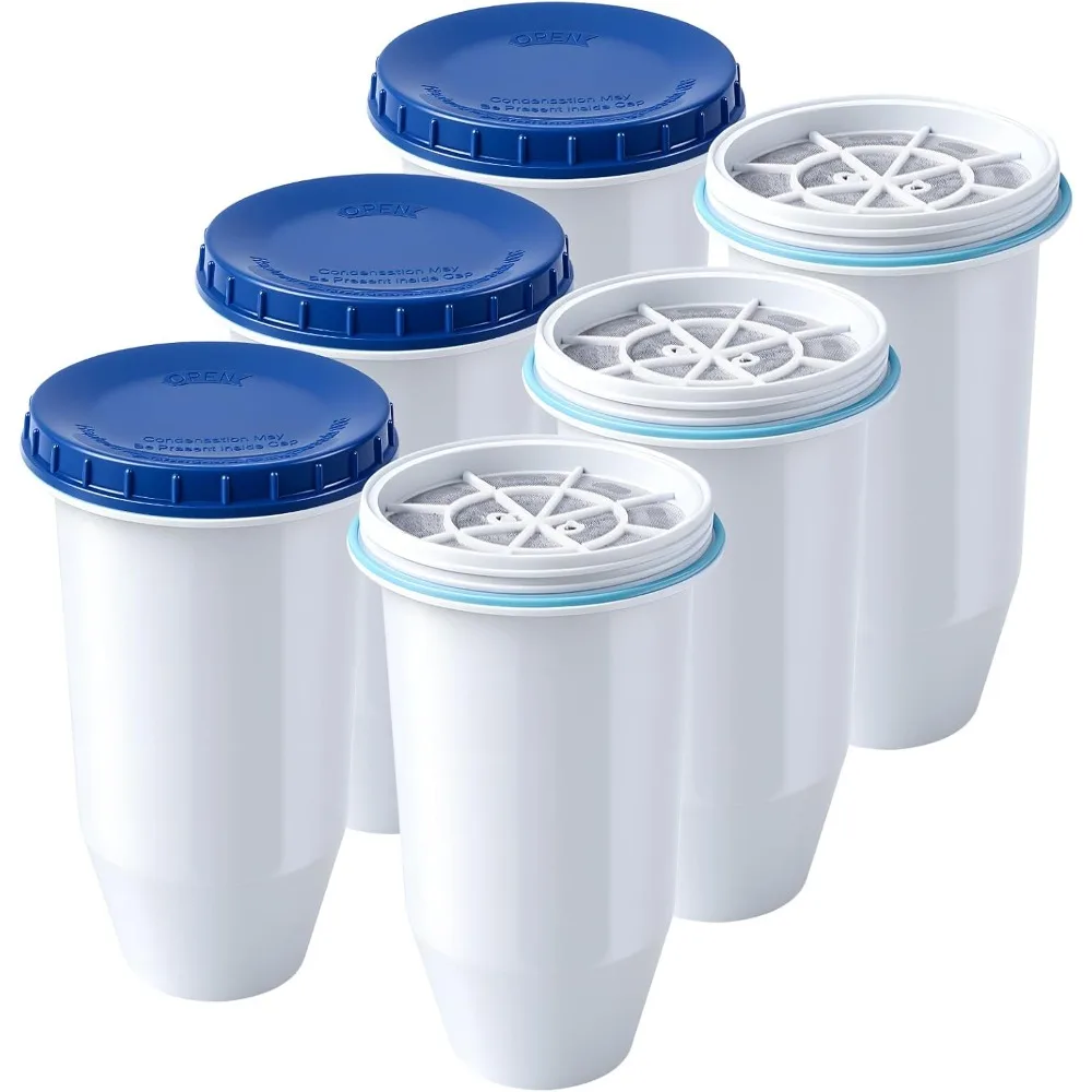 6-ступенчатый сменный фильтр для воды для кувшинов-диспенсеров, уменьшающий содержание свинца, хрома, PFOA и PFOS
6-ступенчатый сменный фильтр для воды для кувшинов-диспенсеров, уменьшающий содержание свинца, хрома, PFOA и PFOS