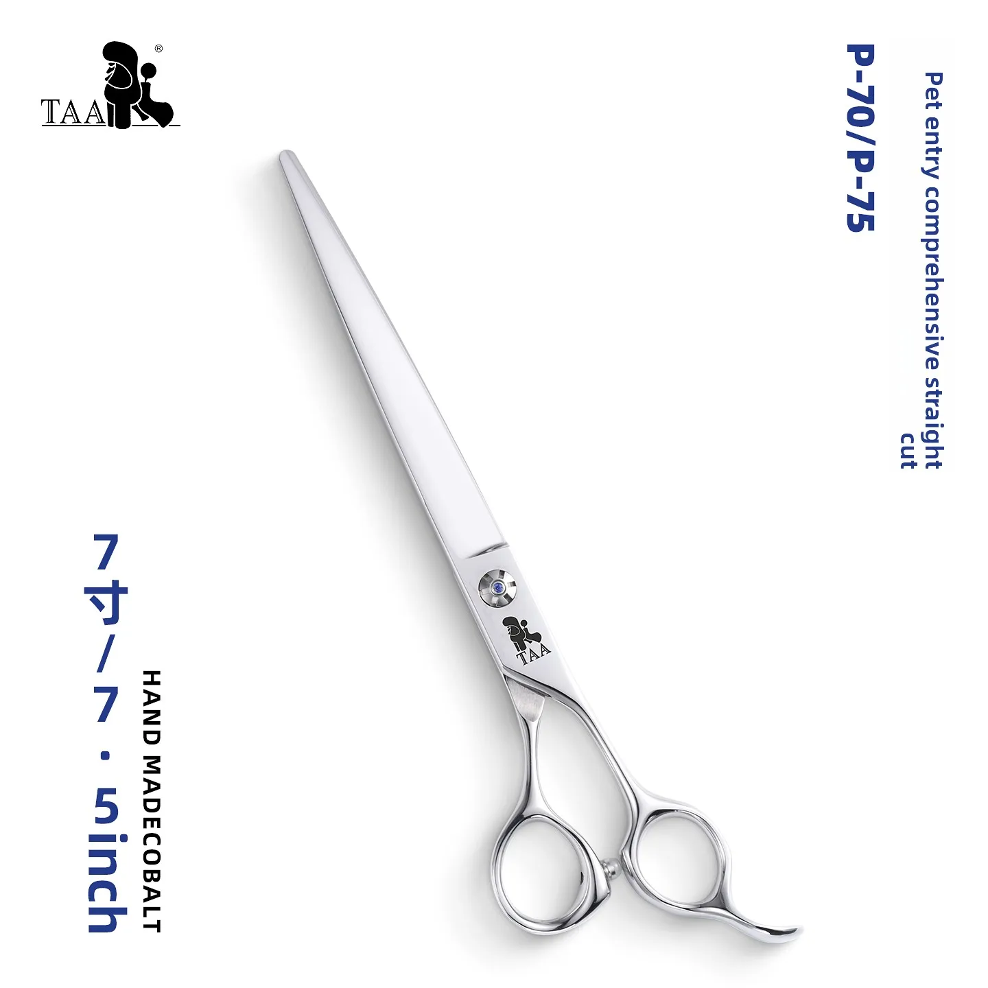 Taa it it pet grooming scissors comprehensive straight cut p-70/75 dog cat poodle teddy bichon hair trimming
Taa it it pet grooming scissors comprehensive straight cut p-70/75 dog cat poodle teddy bichon hair trimming