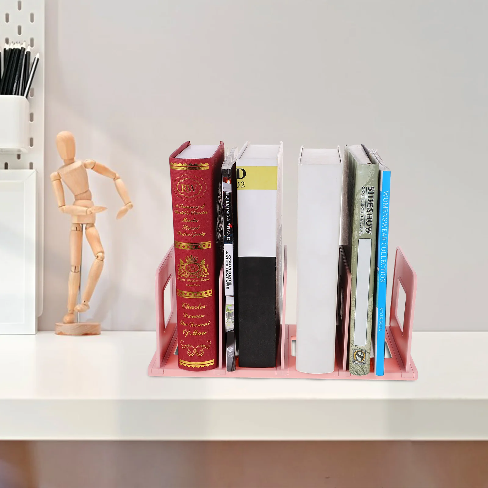 Partition Plate Book Stand Office Bookshelf File Organizer Plastic Crafted Sorter for Desk
Partition Plate Book Stand Office Bookshelf File Organizer Plastic Crafted Sorter for Desk
