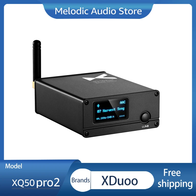 xDuoo XQ50 pro2 Audio Receiver Converter QCC5125 Buletooth 5.1 XQ-50 pro2 Support LDAC Bluetooth adapter Digital Audio Turntable 
xDuoo XQ50 pro2 Audio Receiver Converter QCC5125 Buletooth 5.1 XQ-50 pro2 Support LDAC Bluetooth adapter Digital Audio Turntable