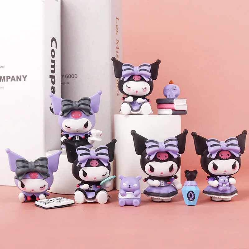 #8 SANRIO Kuromi Figures Blind Box Kawaii Toys Home Decor Pack of 6 Anime Cartoon Collection Cute Mysterious Box Christmas Gift
#8 SANRIO Kuromi Figures Blind Box Kawaii Toys Home Decor Pack of 6 Anime Cartoon Collection Cute Mysterious Box Christmas Gift