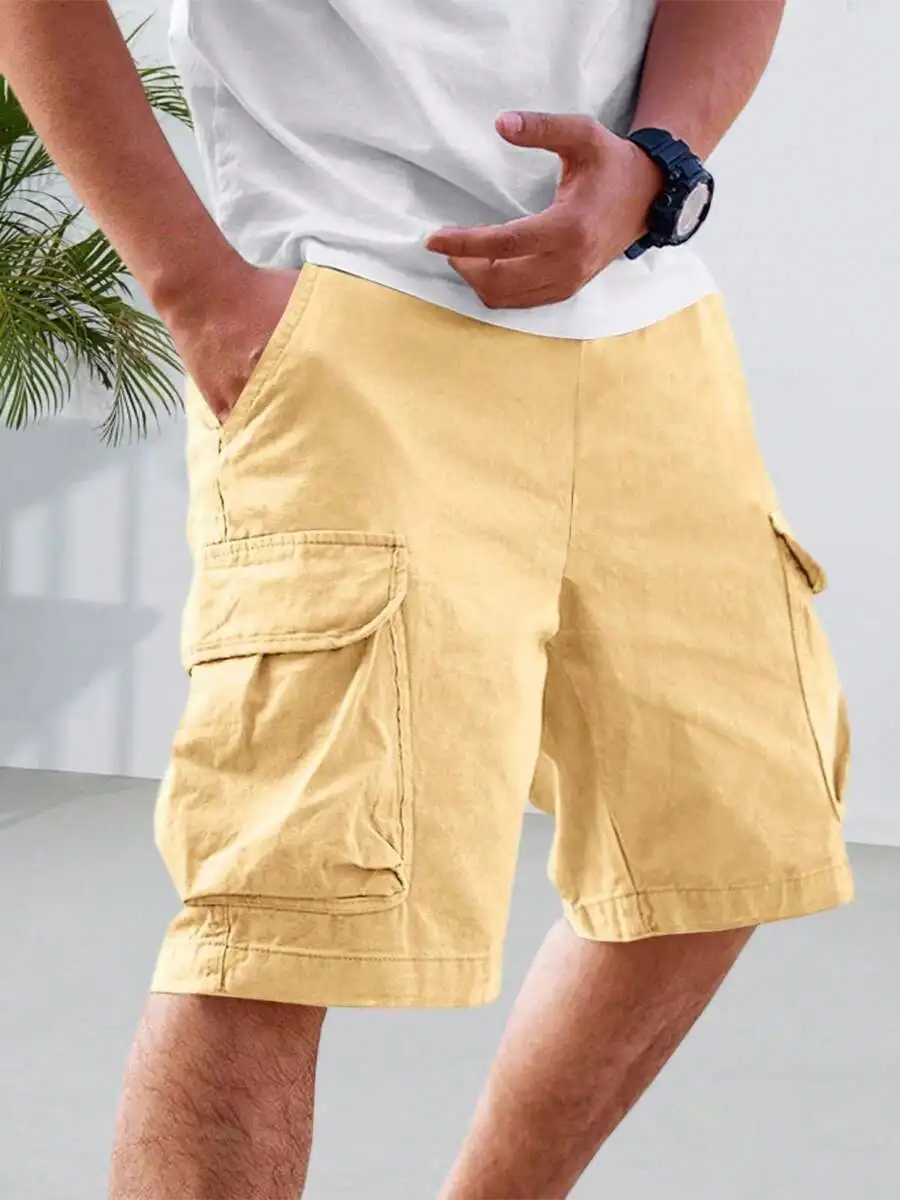 Mens Cotton Cargo Shorts Casual Drawstring Twill Summer Outdoor Shorts
Mens Cotton Cargo Shorts Casual Drawstring Twill Summer Outdoor Shorts