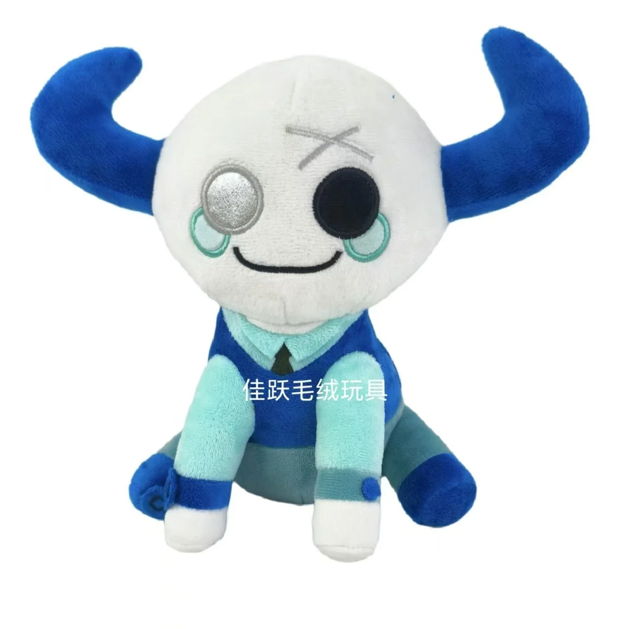 Плюшевая мультяшная игровая периферия Broker, синяя двухрогая кукла-корова, украшение для домашнего дивана для друзей, подарки на день рождения
Плюшевая мультяшная игровая периферия Broker, синяя двухрогая кукла-корова, украшение для домашнего дивана для друзей, подарки на день рождения