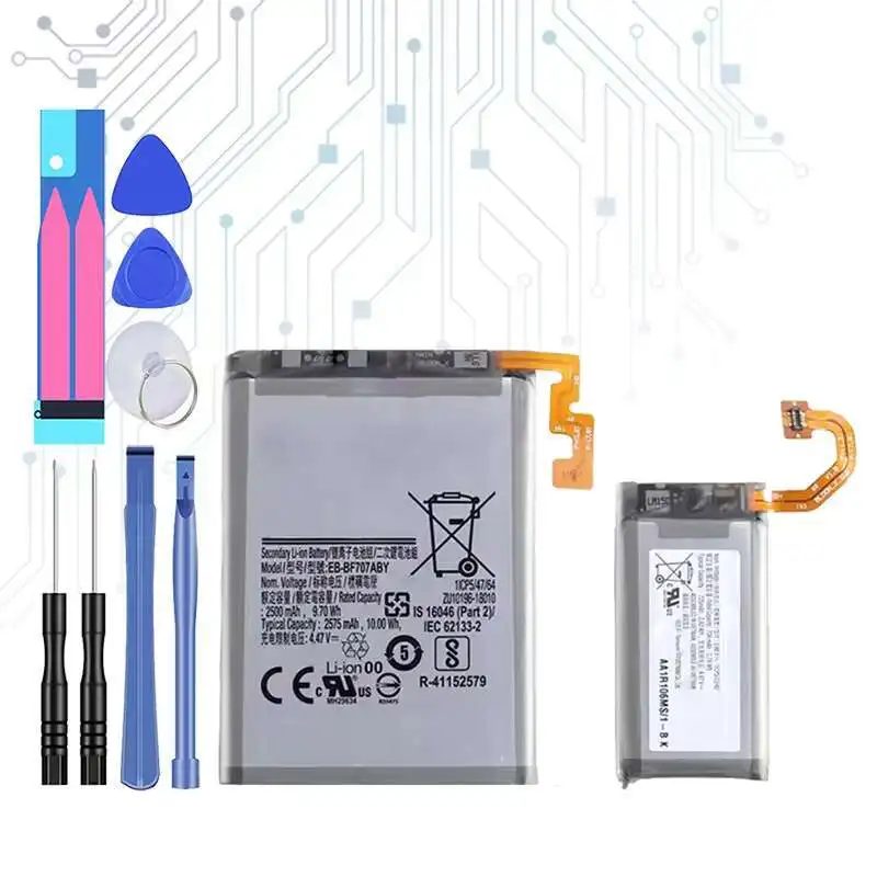 Аккумулятор мобильного телефона для Samsung Galaxy Z Flip 5G EB-BF707ABY + EB-BF708ABY Высокая совместимость
Аккумулятор мобильного телефона для Samsung Galaxy Z Flip 5G EB-BF707ABY + EB-BF708ABY Высокая совместимость