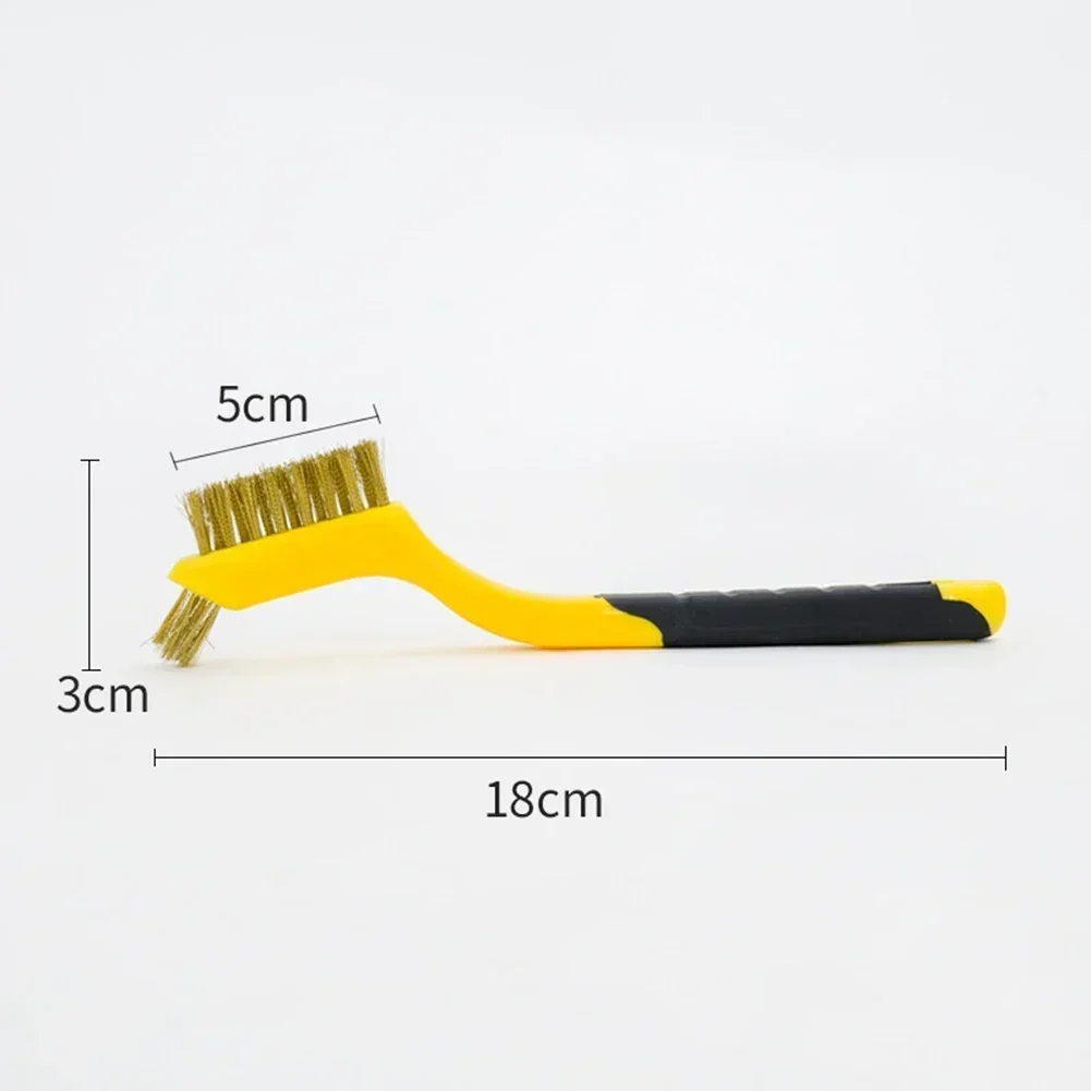 1 PCS Brush Hand Tools Brass High Quality Stainless Steel Yellow Handle Suitable For Cleaning Jobs And Removal Of Flaking Paint
1 PCS Brush Hand Tools Brass High Quality Stainless Steel Yellow Handle Suitable For Cleaning Jobs And Removal Of Flaking Paint