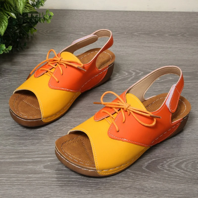 Platform Wedges Women's Sandals Mid Heels Designer Shoes Lace Up Sport Shoes Summer Fad 2025 Casual Shoes Walking Mujer Zapatos
Platform Wedges Women's Sandals Mid Heels Designer Shoes Lace Up Sport Shoes Summer Fad 2025 Casual Shoes Walking Mujer Zapatos