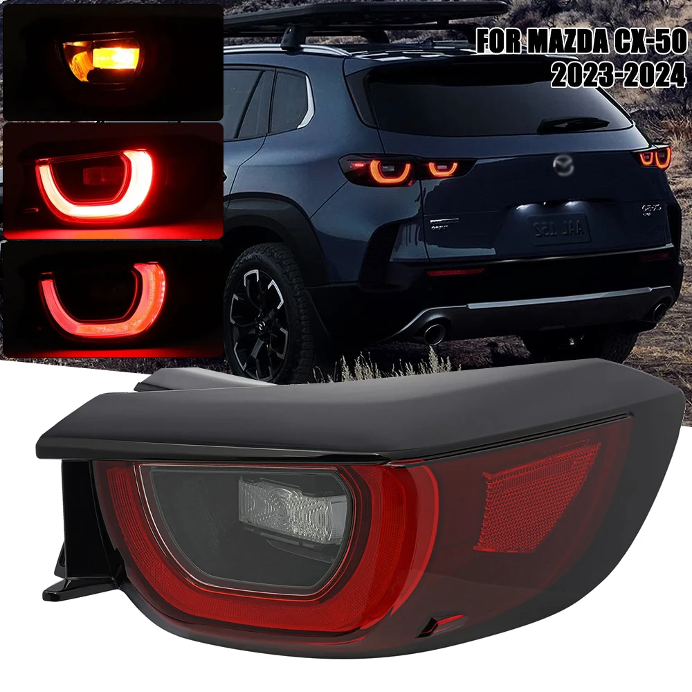 Светодиодный задний фонарь для Mazda CX-50 2023-2024 CX5, автомобильный сигнальный стоп-сигнал, сигнальная лампа на бампере
Светодиодный задний фонарь для Mazda CX-50 2023-2024 CX5, автомобильный сигнальный стоп-сигнал, сигнальная лампа на бампере
