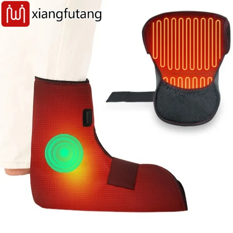 Электрическая повязка для ног с подогревом, глубокая обогревающая подушечка для ног с подогревом и вибрационным массажером для облегчения боли в суставах ног, лодыжке, пятке
Электрическая повязка для ног с подогревом, глубокая обогревающая подушечка для ног с подогревом и вибрационным массажером для облегчения боли в суставах ног, лодыжке, пятке