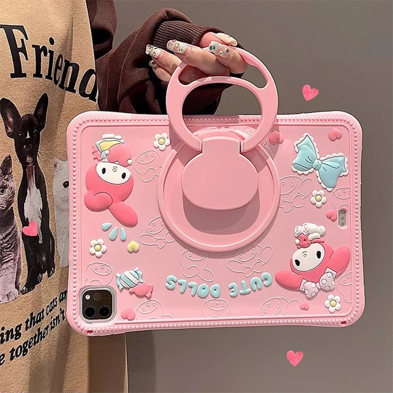 Cartoon Cute My Melody Stand Tablet Case For Samsung Galaxy Tab A9 Plus A7 Lite S6 Lite A8 X200 10.5 S9 Plus A7 Rotation Cover
Cartoon Cute My Melody Stand Tablet Case For Samsung Galaxy Tab A9 Plus A7 Lite S6 Lite A8 X200 10.5 S9 Plus A7 Rotation Cover