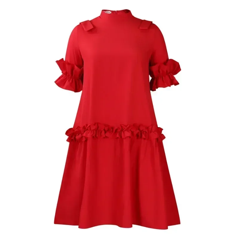 2025 African Dresses for Women Elegant Africa Half Sleeve Polyester White Black Red Blue Party Evening Dress Gowns Outfits S-3XL
2025 African Dresses for Women Elegant Africa Half Sleeve Polyester White Black Red Blue Party Evening Dress Gowns Outfits S-3XL