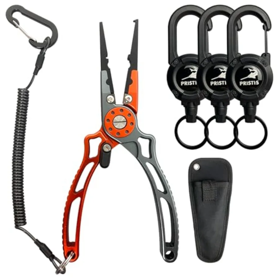 Exquisite Utility Multi-Function Fishing Tool Combination 3 Pack Heavy Duty Zinger Retractors and UTA II Fishing Plier Nice Gif
Exquisite Utility Multi-Function Fishing Tool Combination 3 Pack Heavy Duty Zinger Retractors and UTA II Fishing Plier Nice Gif