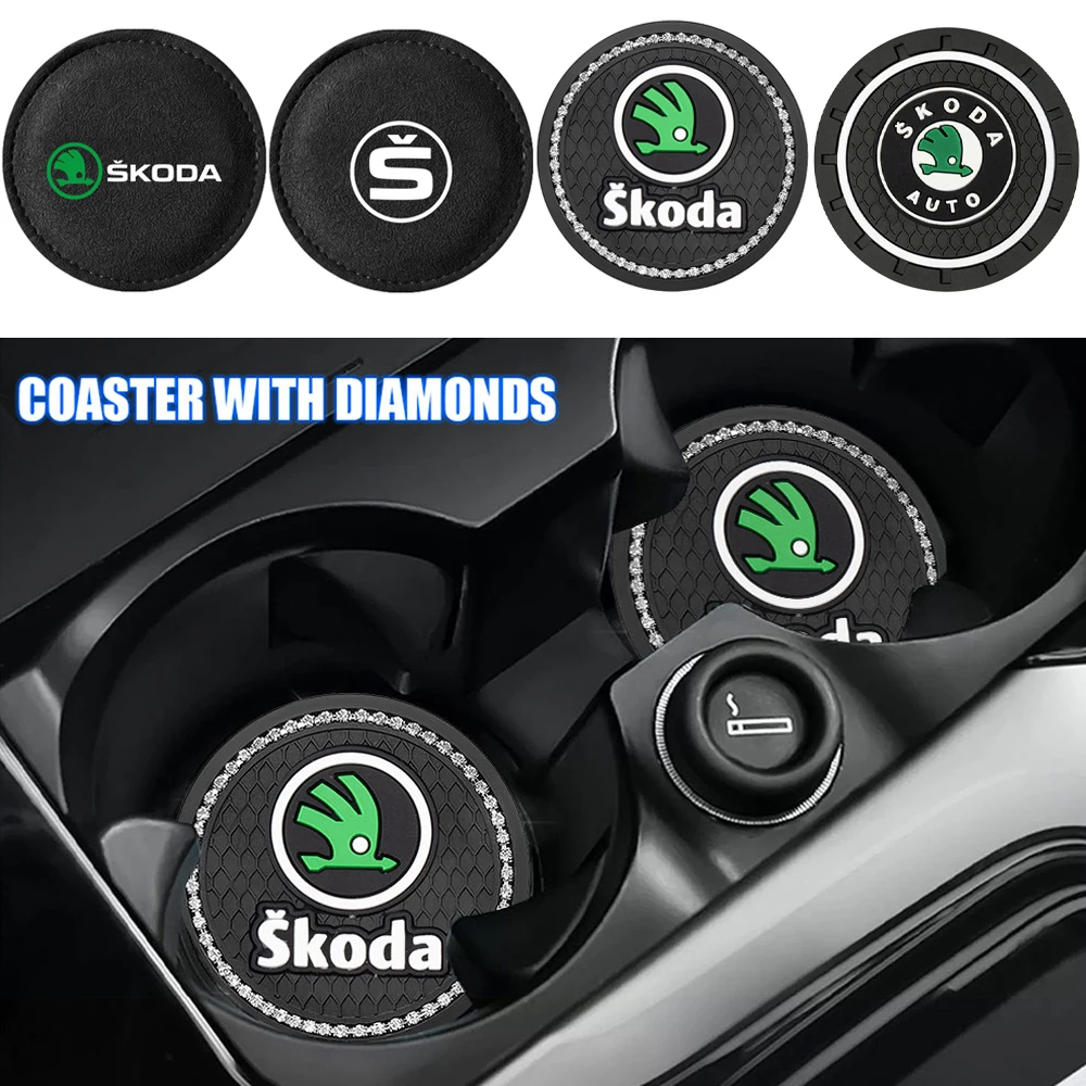 Car Coaster Water Cup Bottle Holder Mat Anti-slip Pad For Skoda Octavia 2 3 Fabia A7 Rapid Superb Kamiq Kodiaq Accessories
Car Coaster Water Cup Bottle Holder Mat Anti-slip Pad For Skoda Octavia 2 3 Fabia A7 Rapid Superb Kamiq Kodiaq Accessories