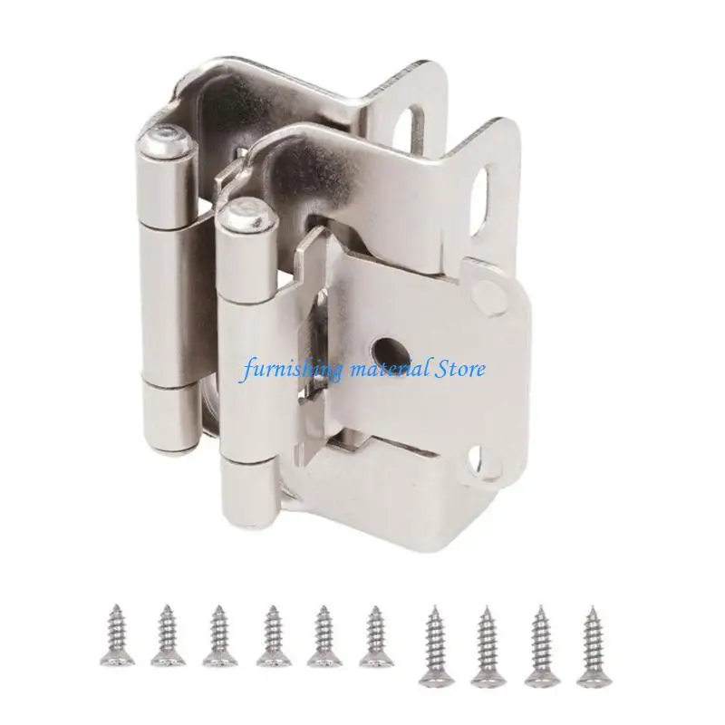 Y5GD 2pcs Closing Kitchen Cabinet Hinges Antique Steel 1/2Inch Overlays Daily Use
Y5GD 2pcs Closing Kitchen Cabinet Hinges Antique Steel 1/2Inch Overlays Daily Use